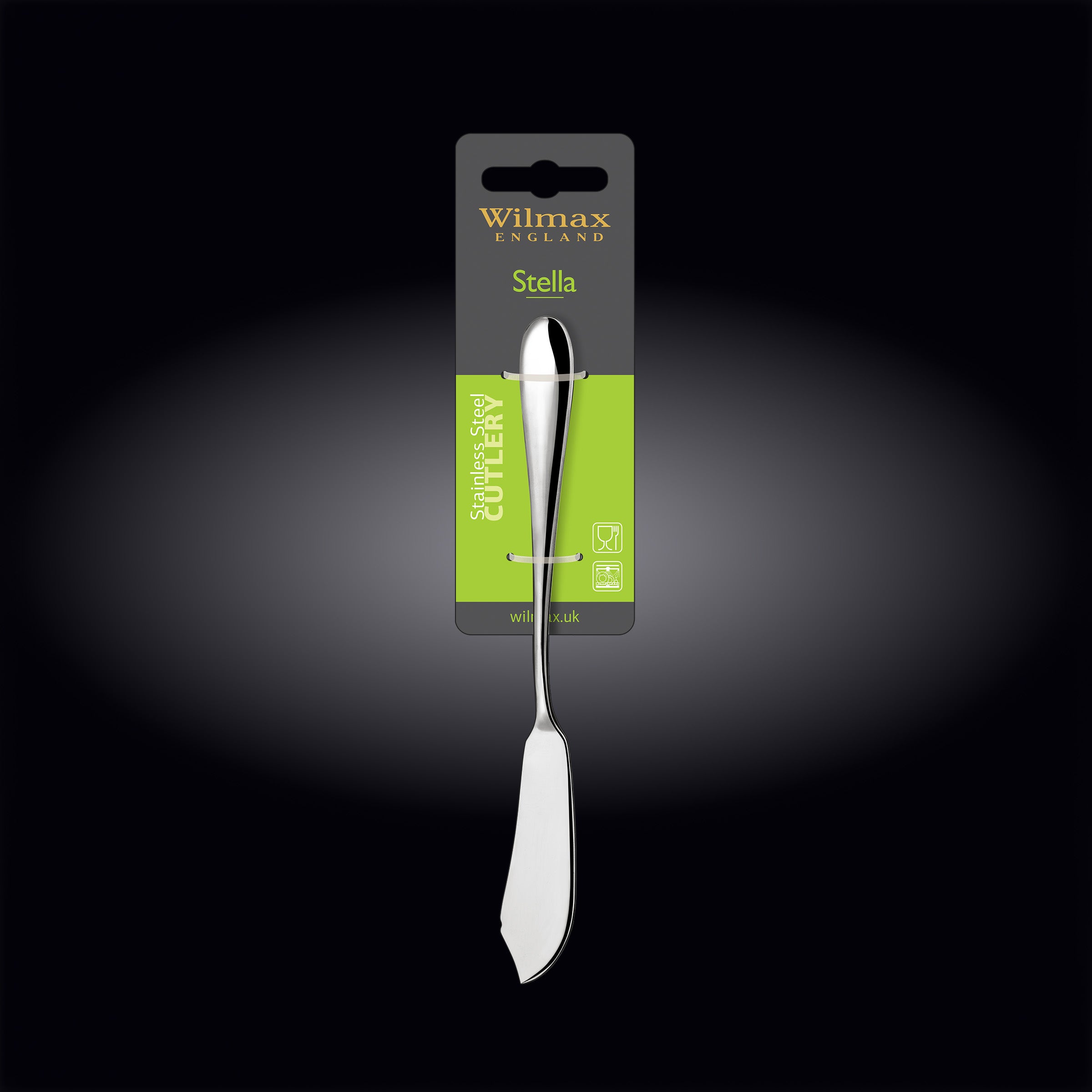 Wilmax Fischmesser 2er Set 20,5 cm Edelstahl WL-999109/2B