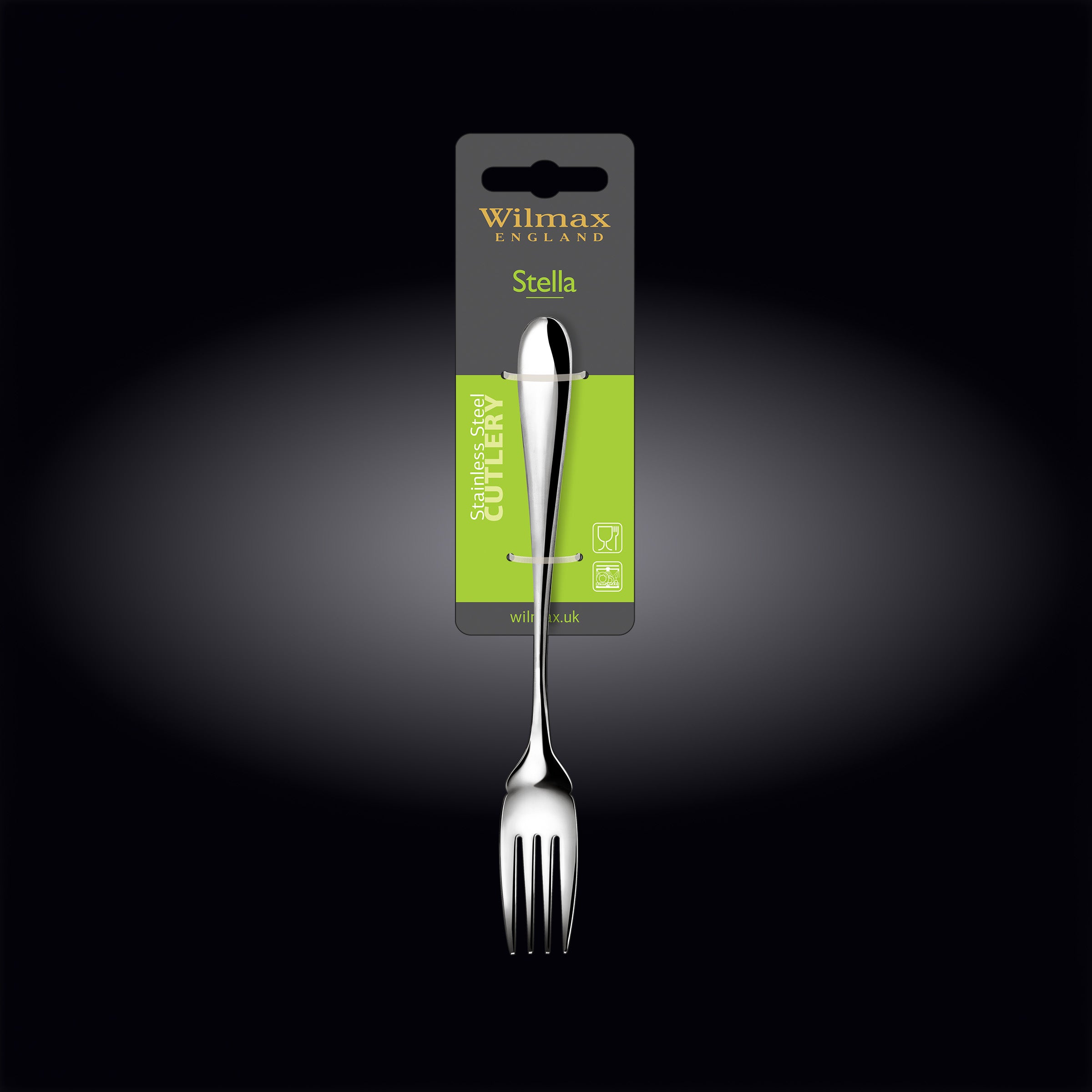 Wilmax Fischgabel 18,5 cm Edelstahl WL-999110/2B