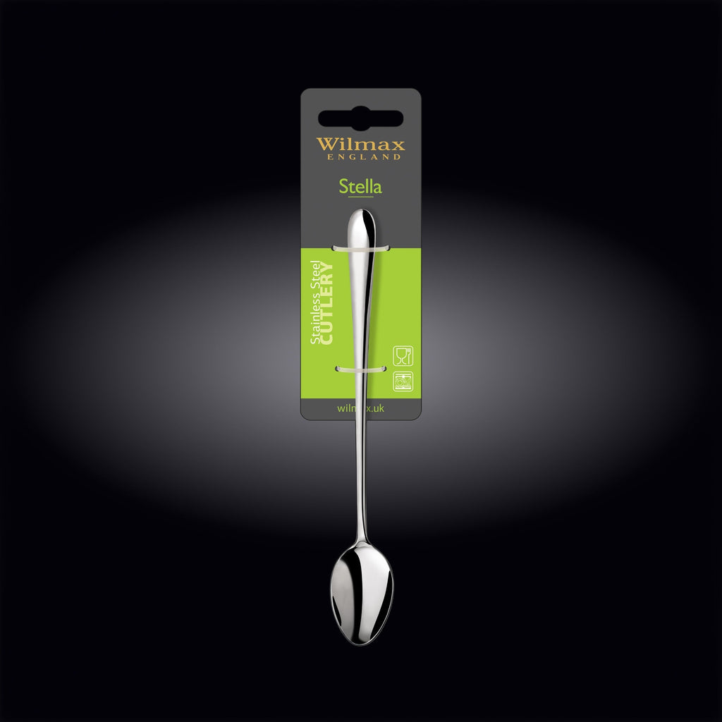 Wilmax Cocktail-Löffel 19,5 cm Silber aus Edelstahl