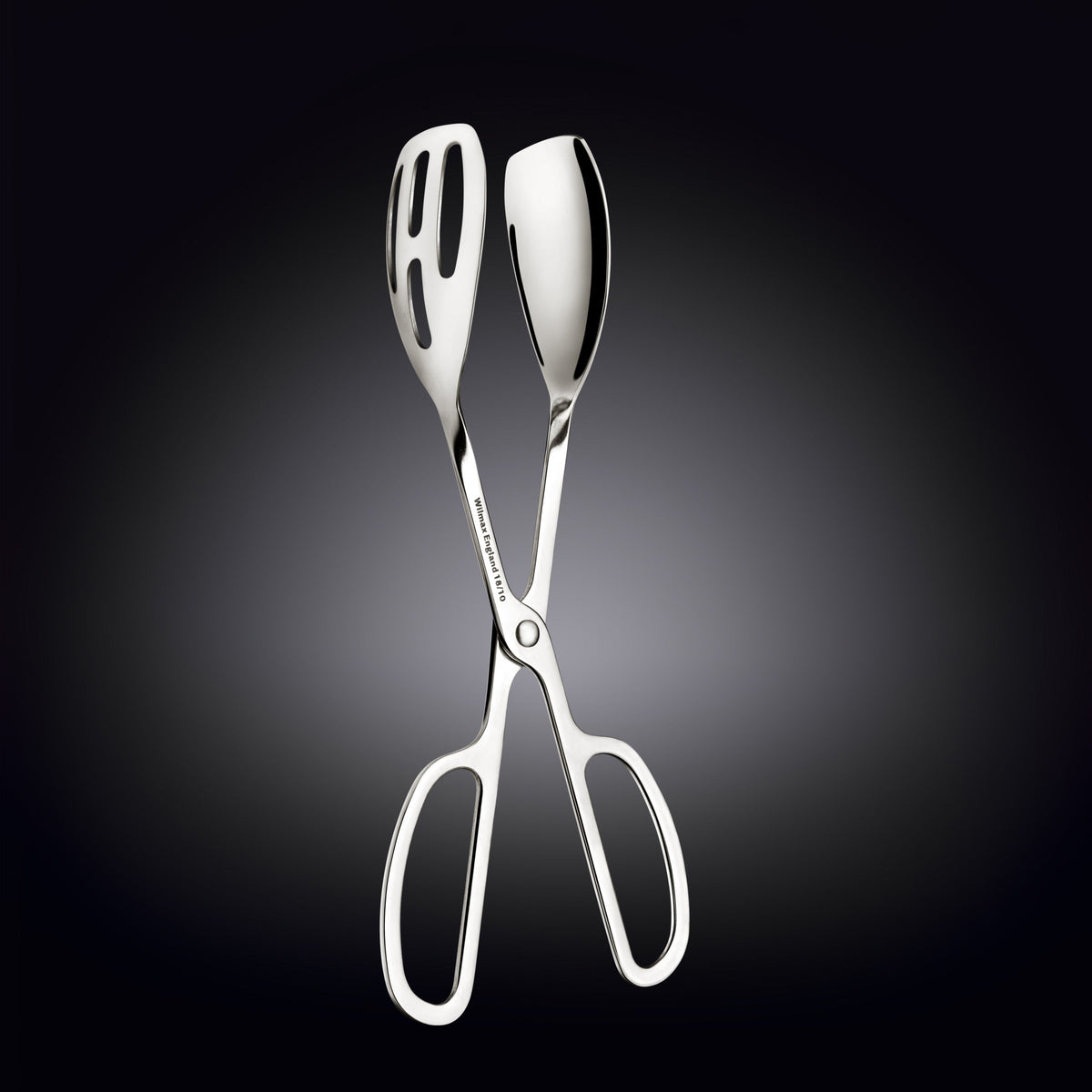 Wilmax Servierzange 26 cm Silber aus Edelstahl
