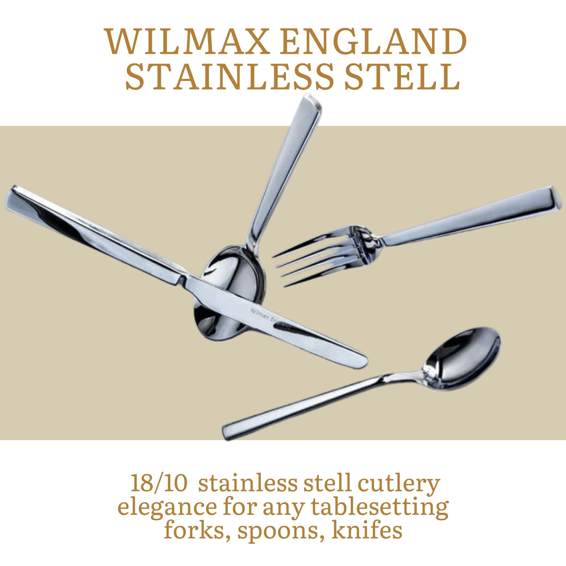 Wilmax Steakmesser 23.5 cm Edelstahl Silber 6er Set WL-999215/1B6