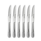 Wilmax Steakmesser 23.5 cm Edelstahl Silber 6er Set WL-999215/1B6