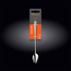 Wilmax Longdrinklöffel Edelstahl 19,5 cm im Blister WL-999221/1B