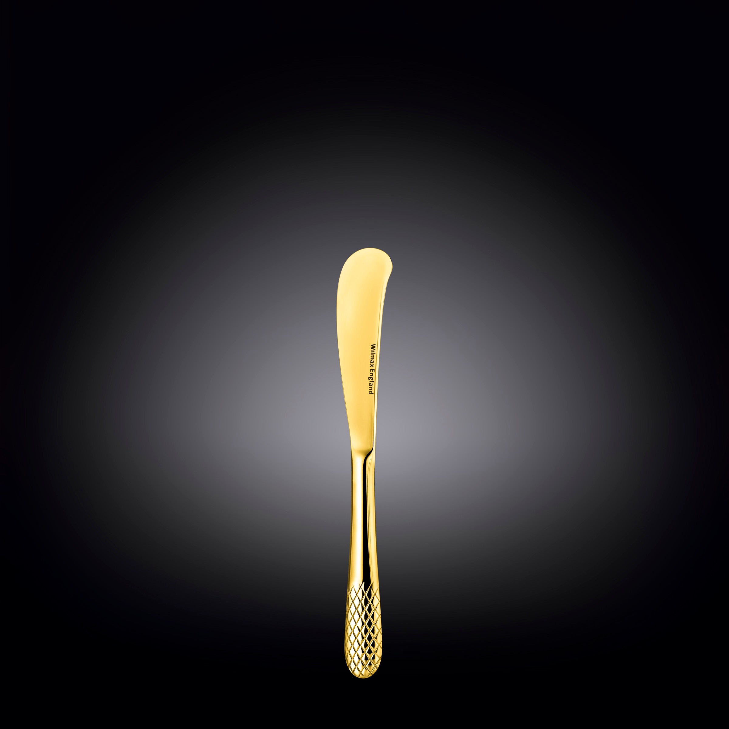 Wilmax Buttermesser 17 cm Edelstahl Gold WL-999247/1B