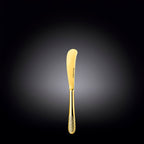 Wilmax Buttermesser 17 cm Gold aus Edelstahl