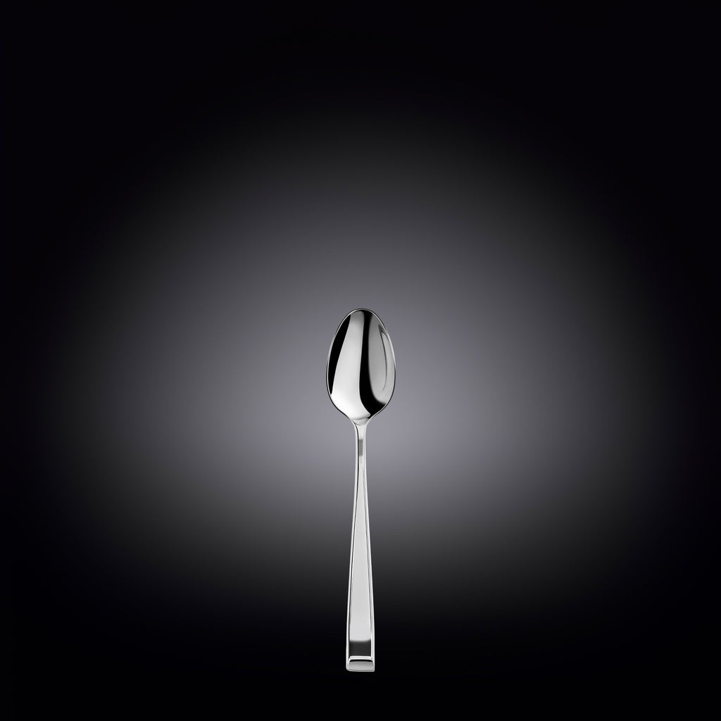 Wilmax Mokkalöffel 12 cm Silber aus Edelstahl