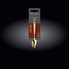 Kaffee-/Teelöffel Edelstahl Champagner 14 cm – WL-999635045/1B