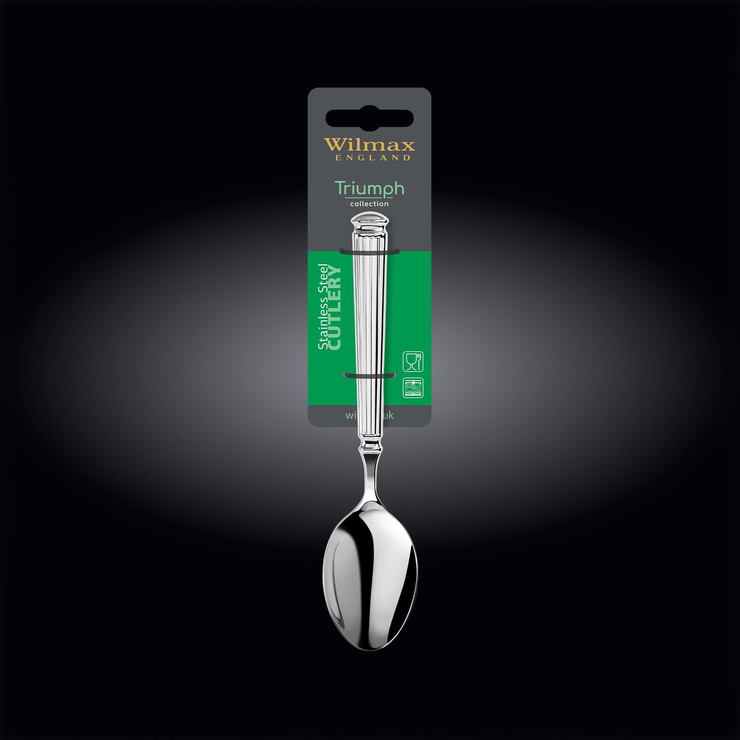 Tischlöffel Edelstahl 20 cm WL-999881041/1B