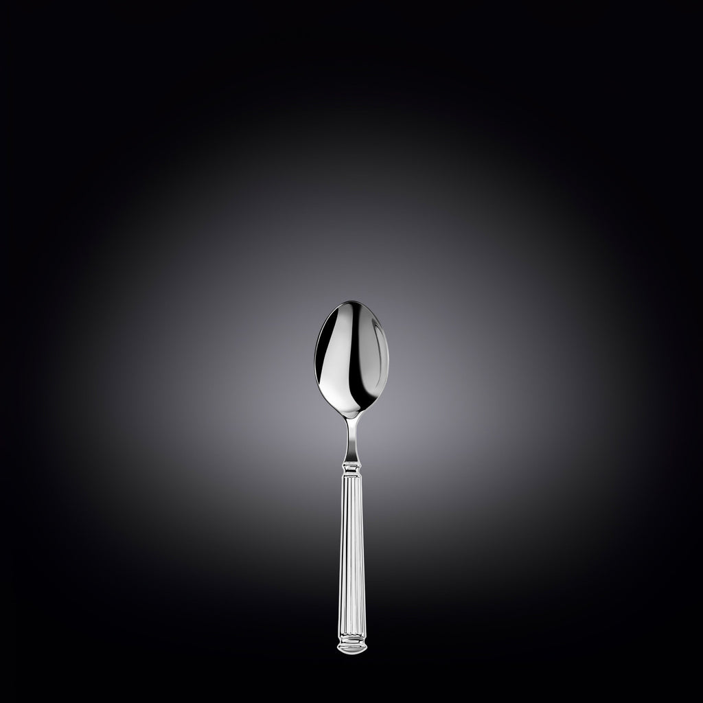 Wilmax Mokkalöffel 12 cm Silber aus Edelstahl