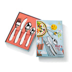 Wilmax Kinderbesteck Set 4-teilig Edelstahl WL-999901/4G