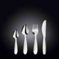 Wilmax Kinderbesteck 4-teilig Silber aus Edelstahl