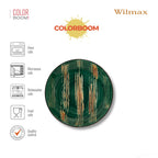 Wilmax Teller 28 cm Grün aus Porzellan