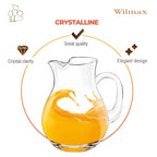 Wilmax Krug 1000 ml Transparent aus Wilmax Crystalline-Serie