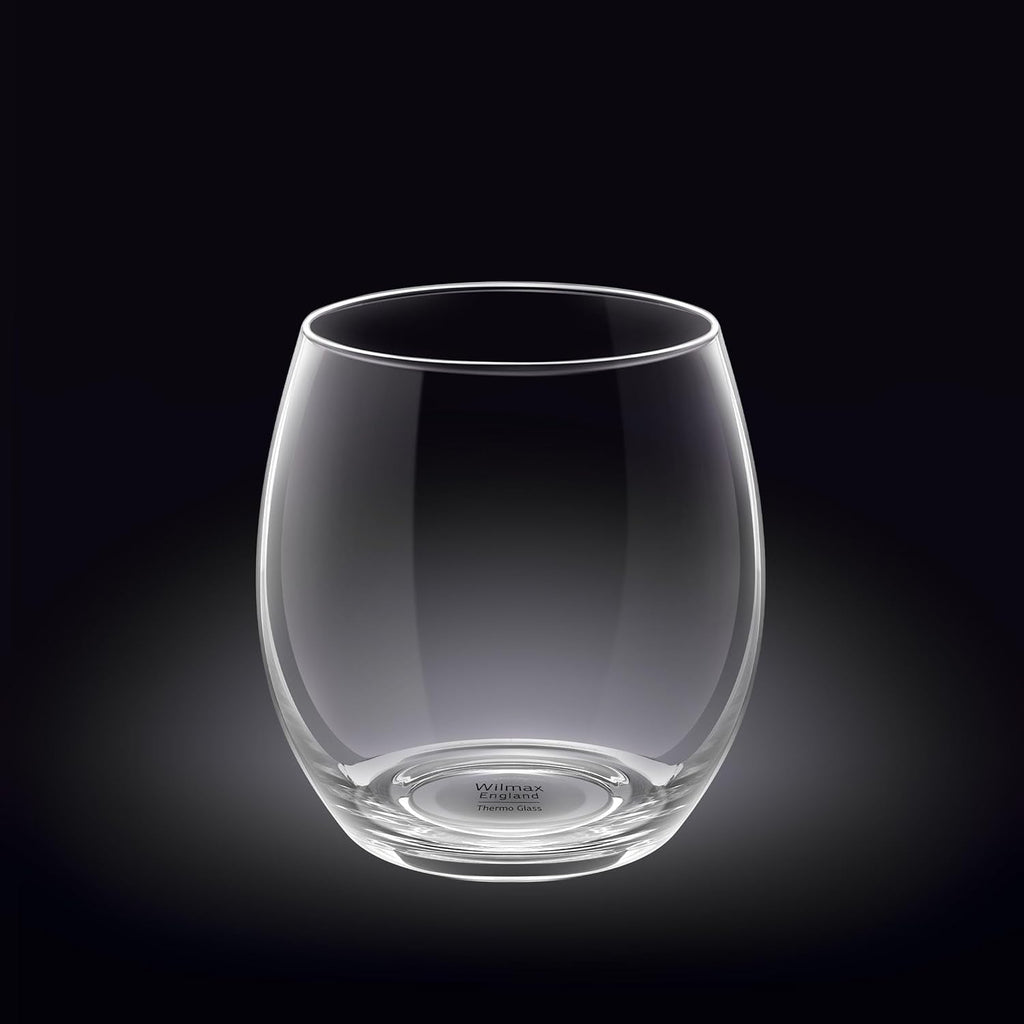 Wilmax Thermoglas 310 ml 6er-Set Transparent aus Borosilikatglas