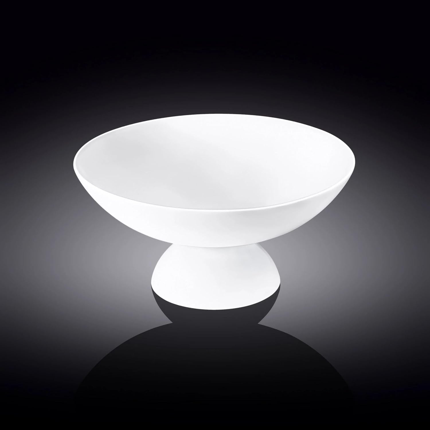 Wilmax Obstschale 24 × 11,5 cm Weiß aus Porzellan
