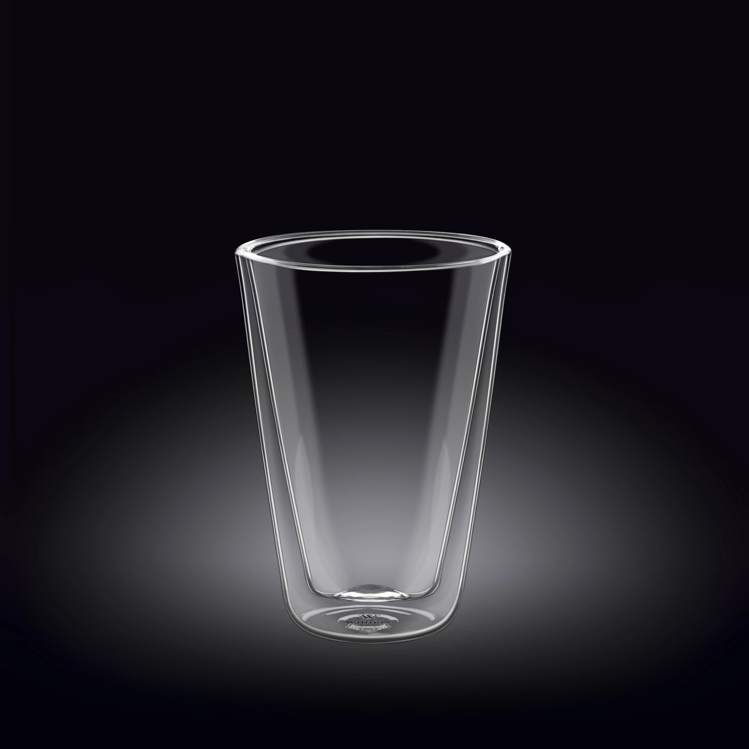 Wilmax Doppelwandiges Glas 300 ml Transparent WL-888705/A