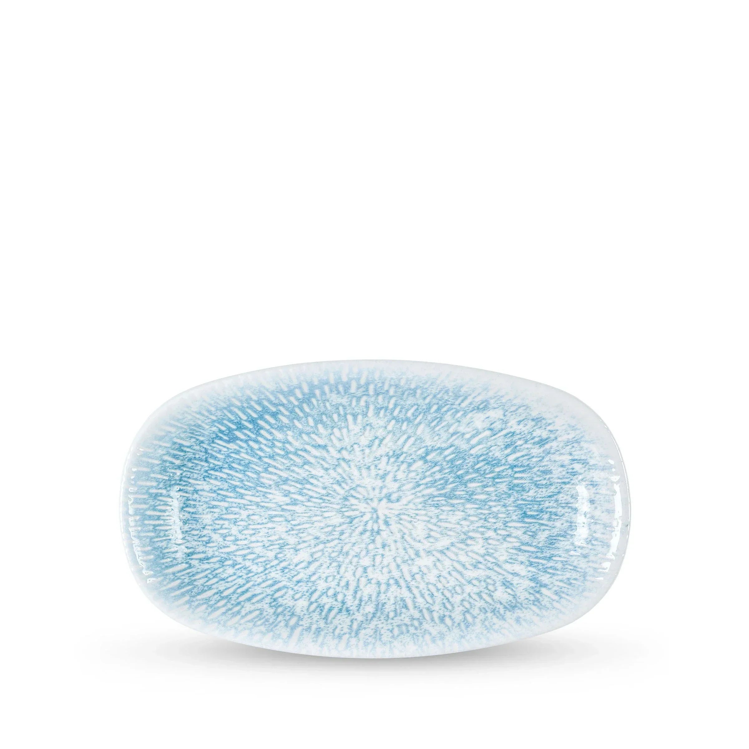 Wilmax Servierplatte 30,5 × 18 cm Mehrfarbig aus Porzellan