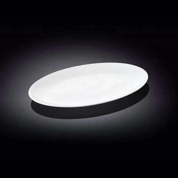 Wilmax Platte 30,5 cm Weiß aus Porzellan