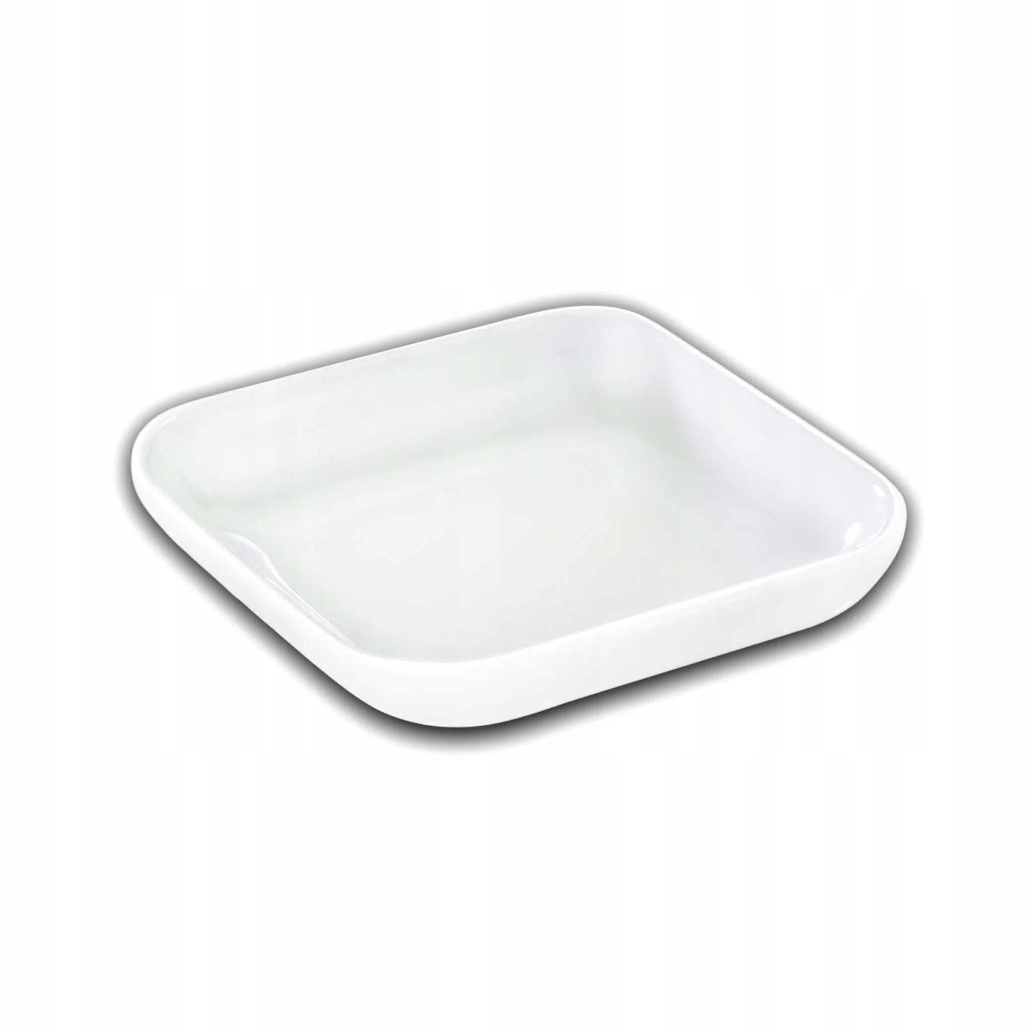 Wilmax Quadratische Schale 8,5 × 8,5 cm Weiß aus Porzellan