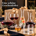 Wilmax Whiskyglas 300 ml 6er-Set Transparent aus Wilmax Crystalline-Serie