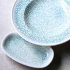 Wilmax Schale 20 × 11 cm Mehrfarbig aus Porzellan