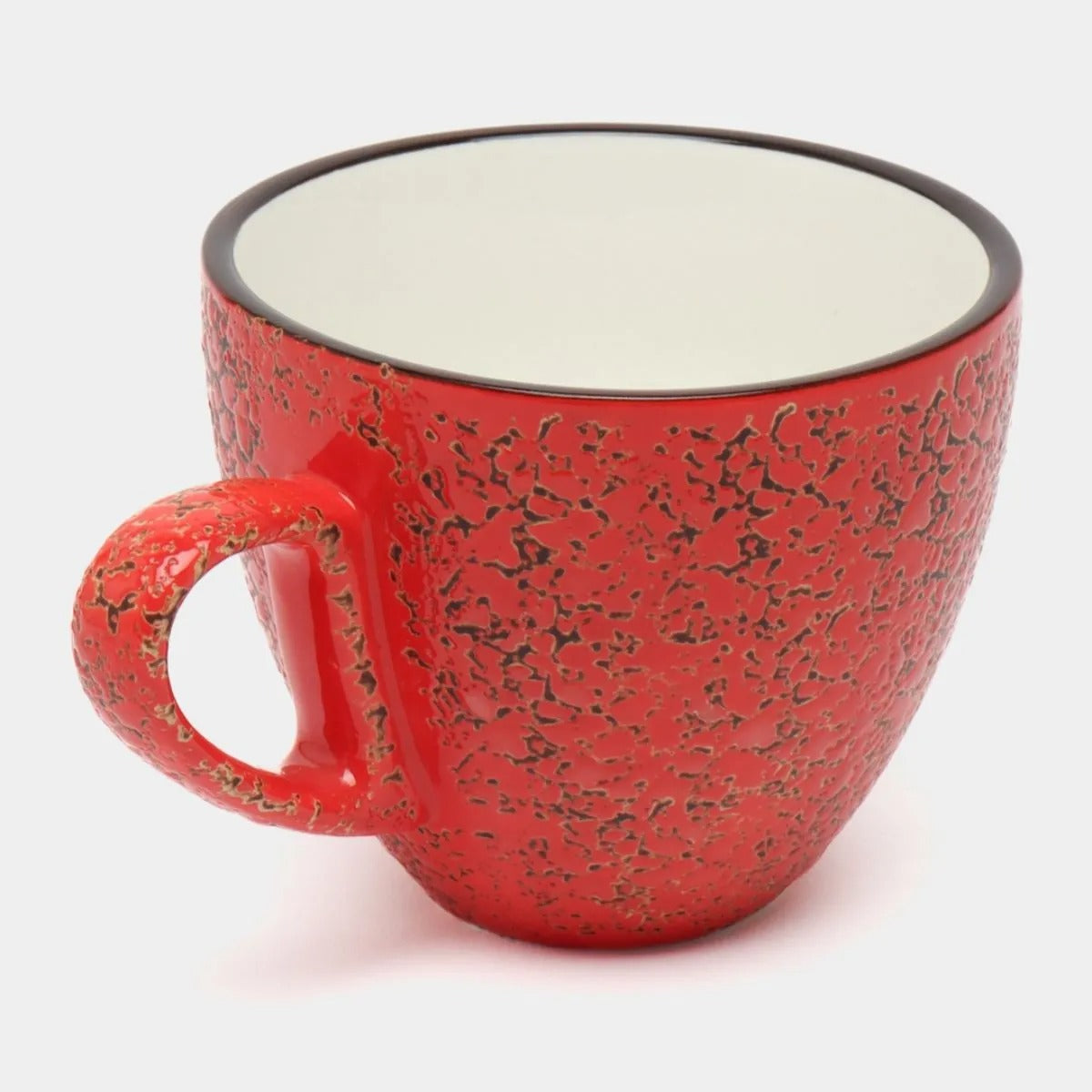 Wilmax Tasse 75 ml Rot aus Porzellan