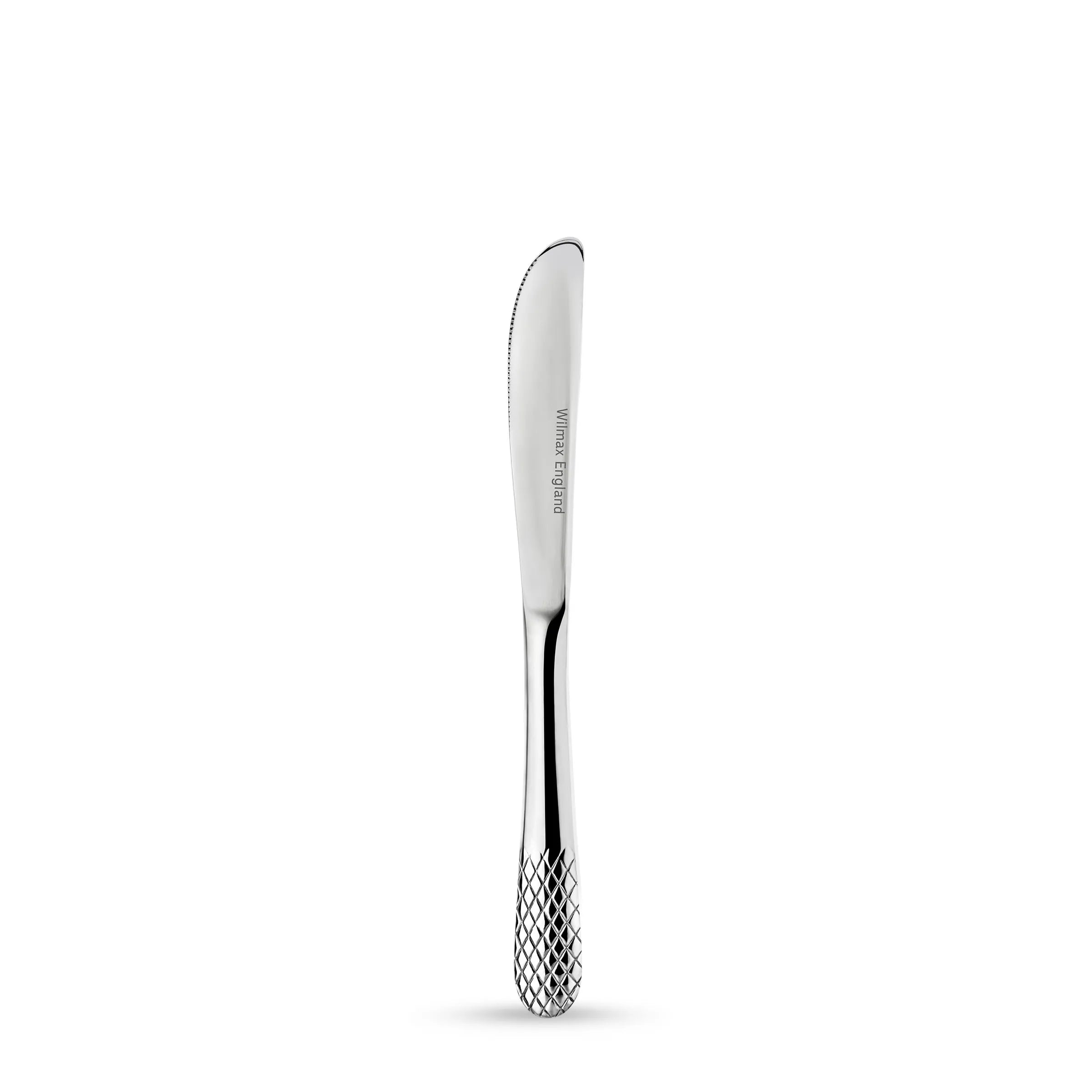Wilmax Dessertmesser 20,5 cm Silber aus Edelstahl