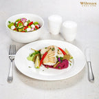 Wilmax Tafelgabel 20 cm 6er-Set Silber aus Edelstahl