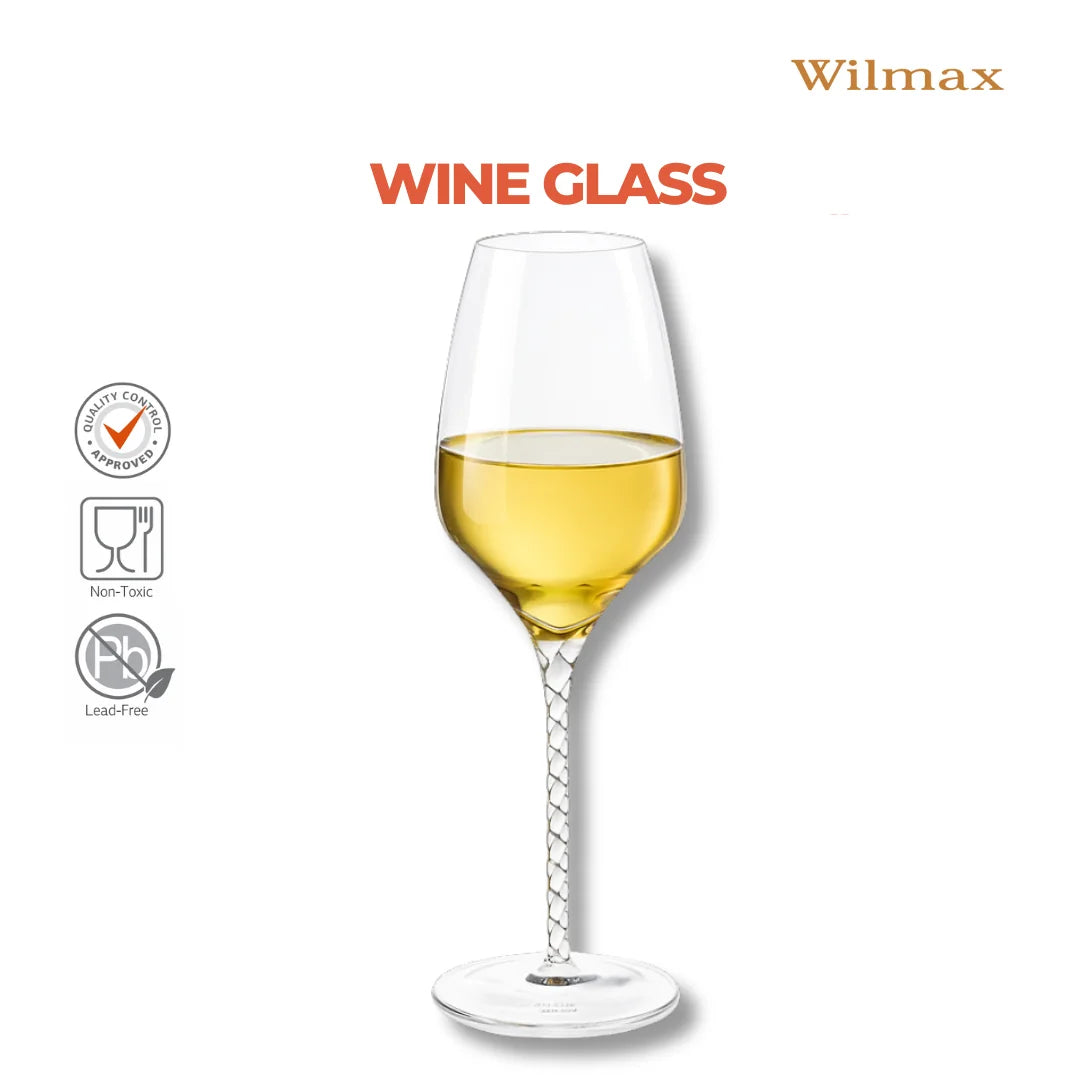 Wilmax Weinglas 600 ml 2er-Set Transparent aus Wilmax Crystalline-Serie