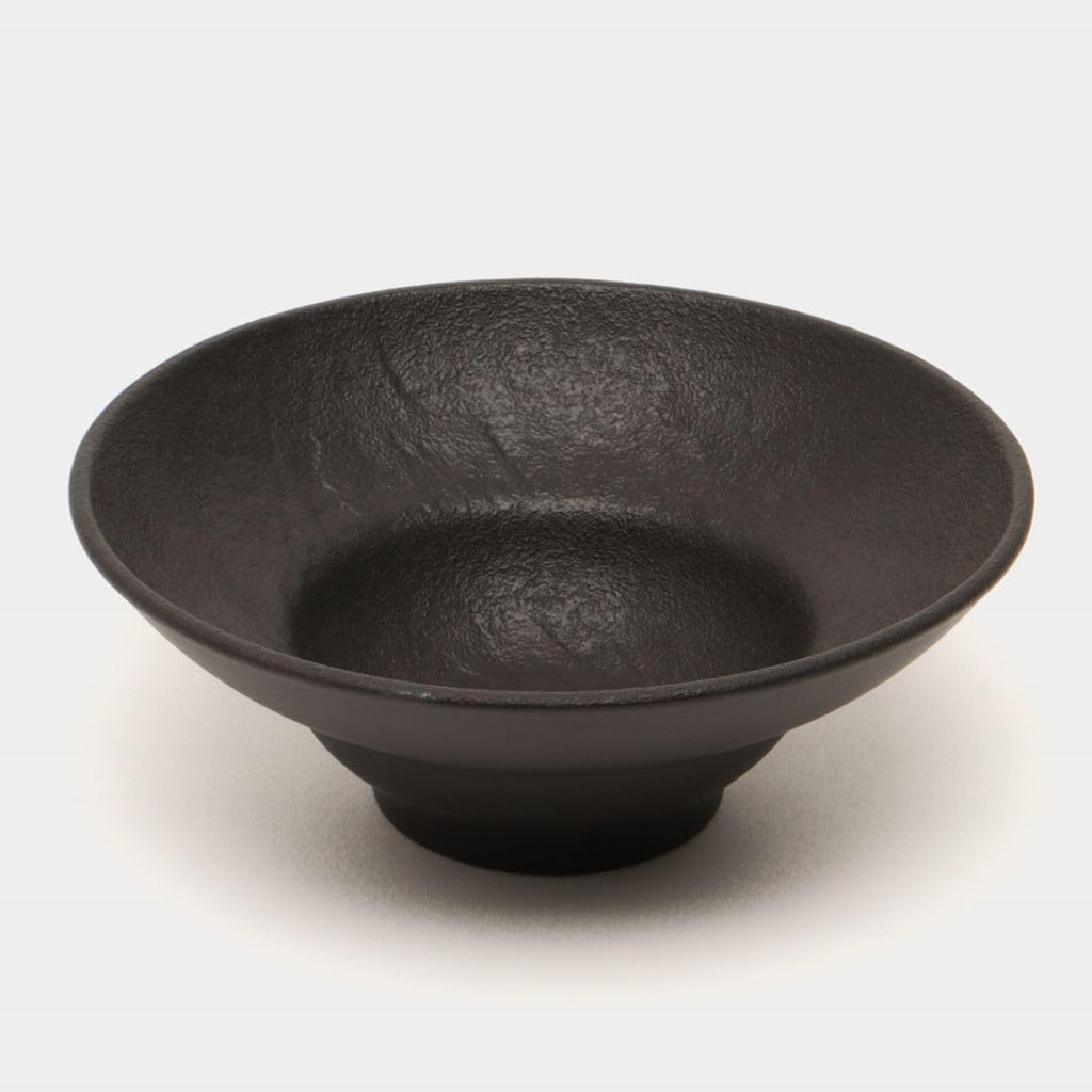 Wilmax Tiefer Teller 22,5 cm 1100 ml 2er-Set Schwarz aus Porzellan