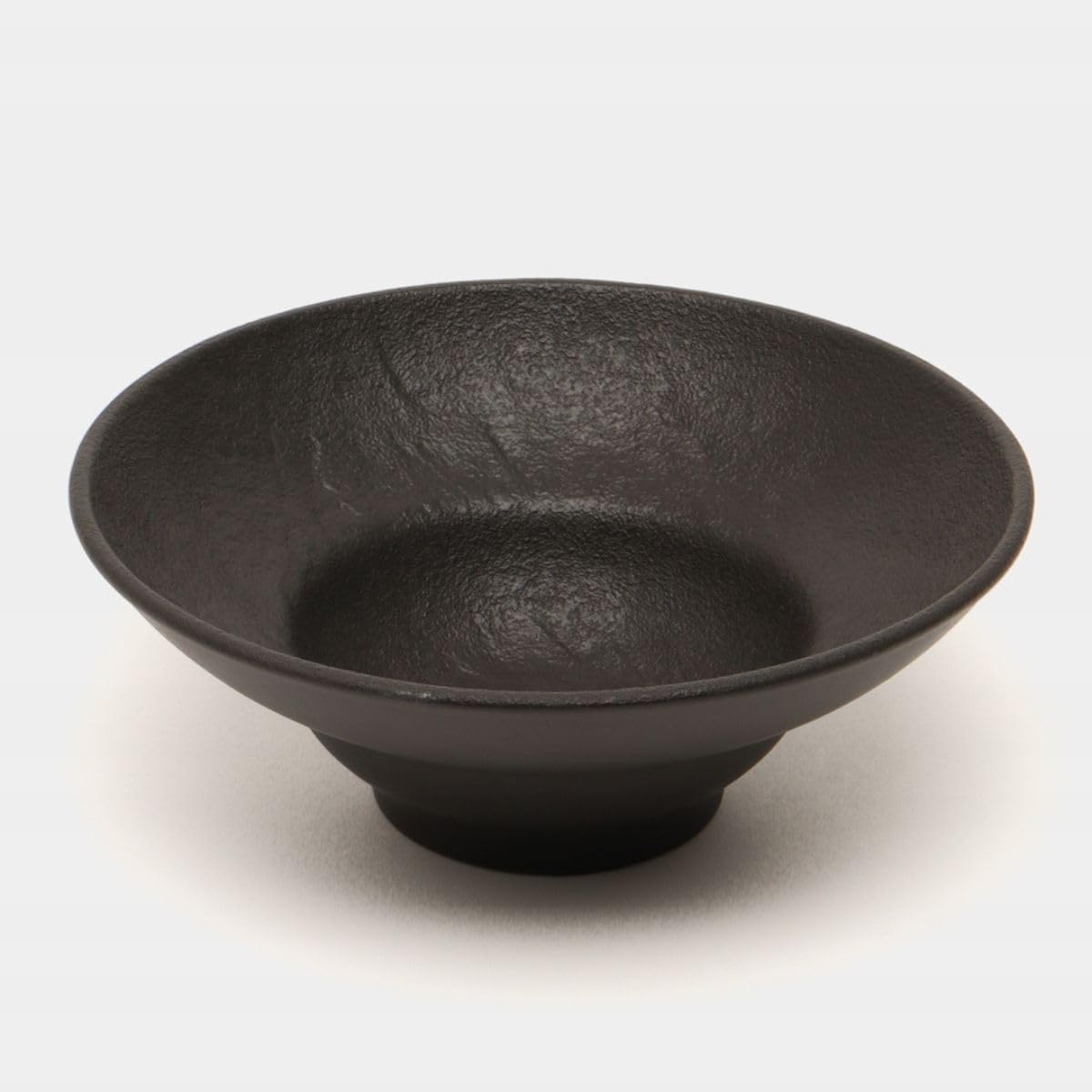Wilmax Tiefer Teller 22,5 cm 1100 ml 2er-Set Schwarz aus Porzellan