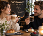 Wilmax Doppelwandiger Glasbecher 300 ml 2er-Set Transparent