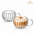 Wilmax Doppelwandiger Thermobecher 300 ml 2er-Set Transparent