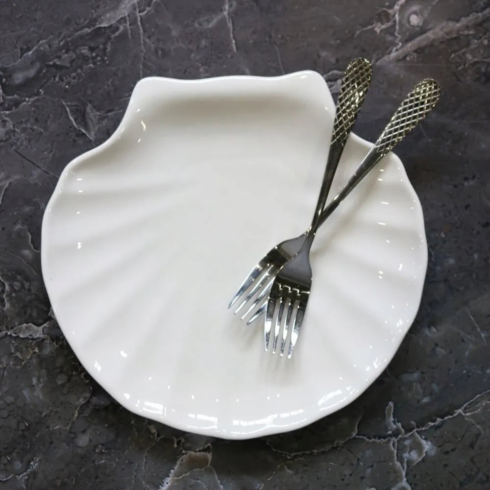 Wilmax Fischplate13 cm Weiß aus Porzellan