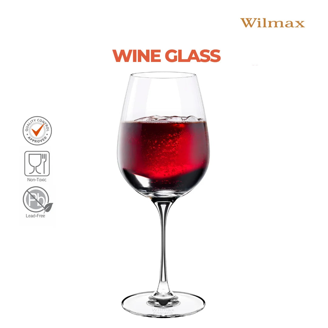 Wilmax Weinglas 580 ml 2er-Set Transparent aus Wilmax Crystalline-Serie