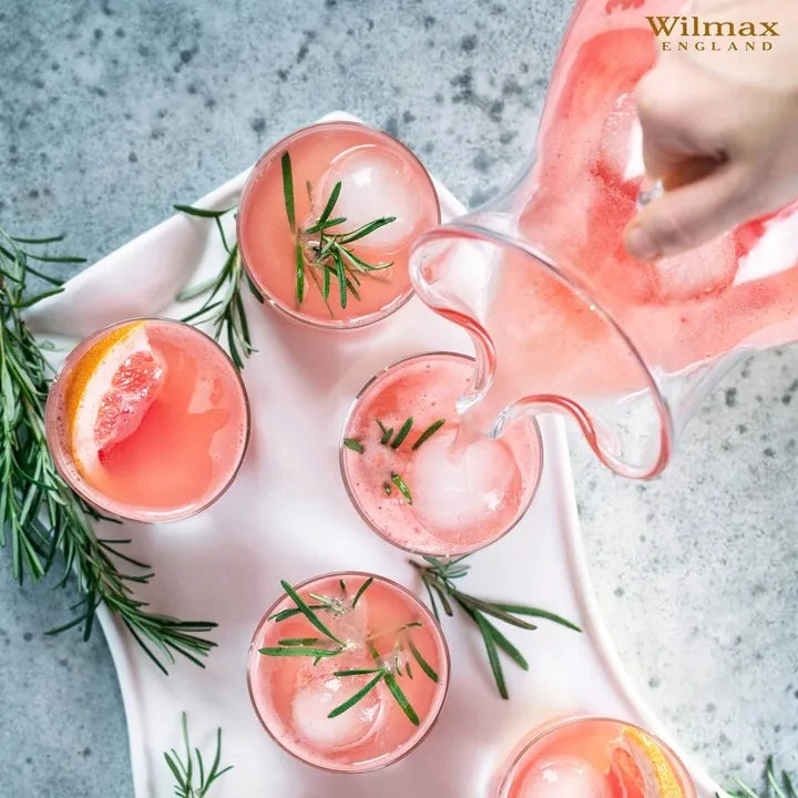 Wilmax Krug 1000 ml Transparent aus Wilmax Crystalline-Serie
