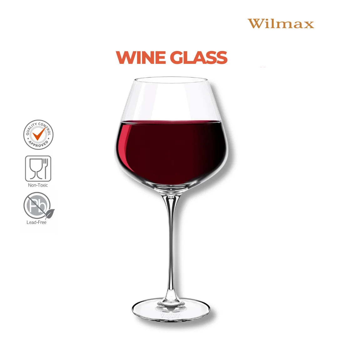 Wilmax Chardonnay Weinglas 880 ml 2er-Set Transparent aus Wilmax Crystalline-Serie