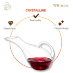 Wilmax Weindekanter 1500 ml Transparent aus Wilmax Crystalline-Serie