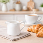 Wilmax Milchkanne 250 ml Weiß aus Porzellan