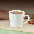 Wilmax Tasse 280 ml Weiß aus Porzellan