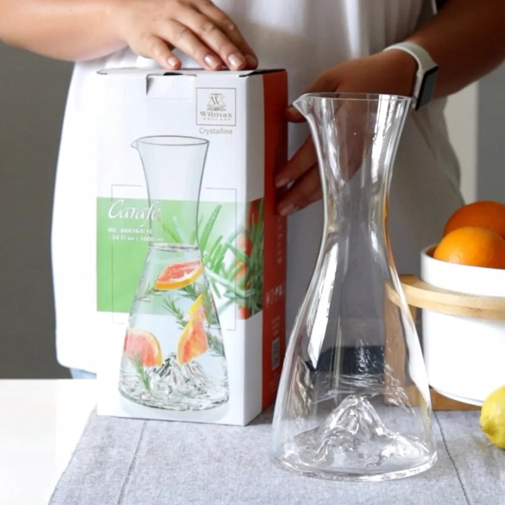 Wilmax Karaffe 1000 ml Transparent aus Wilmax Crystalline-Serie