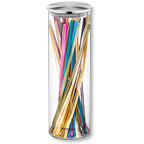 Wilmax Vorratsglas 2000 ml mit Edelstahldeckel 2er-Set Transparent