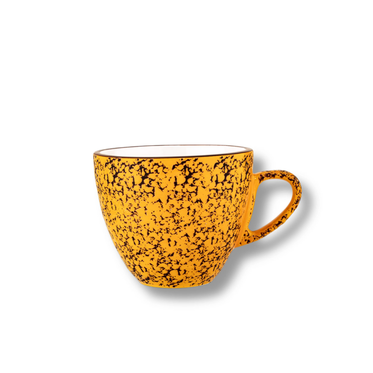 Wilmax Tasse 300 ml Gelb aus Porzellan