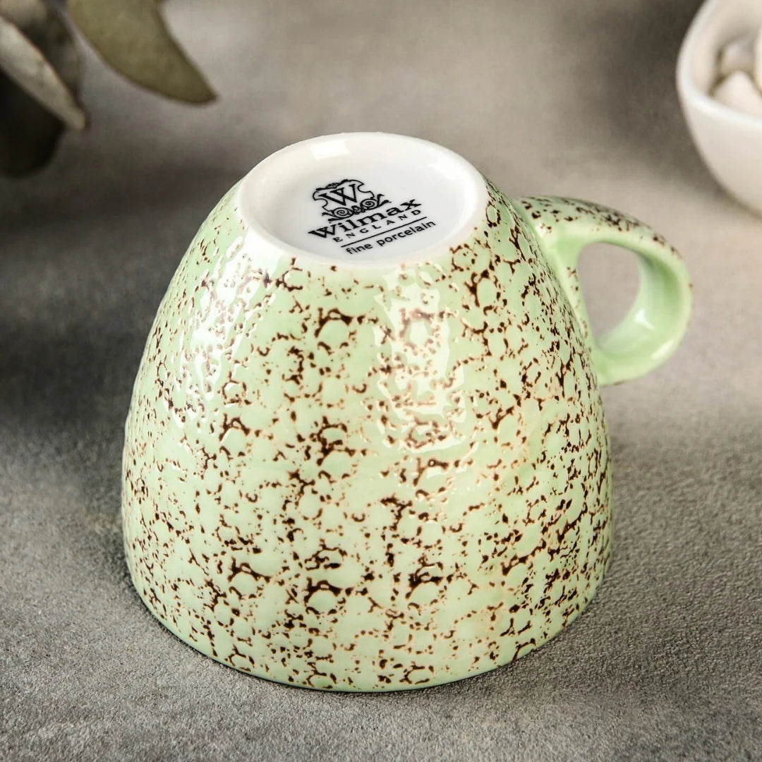 Wilmax Tasse 75 ml Pistazie aus Porzellan