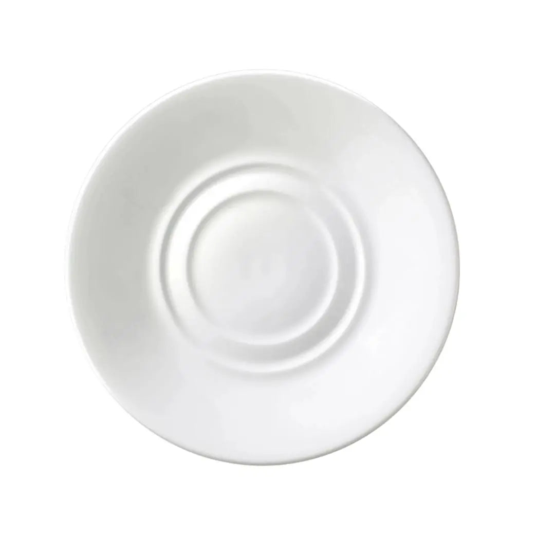 Wilmax Mehrzweck-Untertasse 15 cm Weiß aus Porzellan