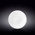 Wilmax Mehrzweck-Untertasse 14 cm Weiß aus Porzellan