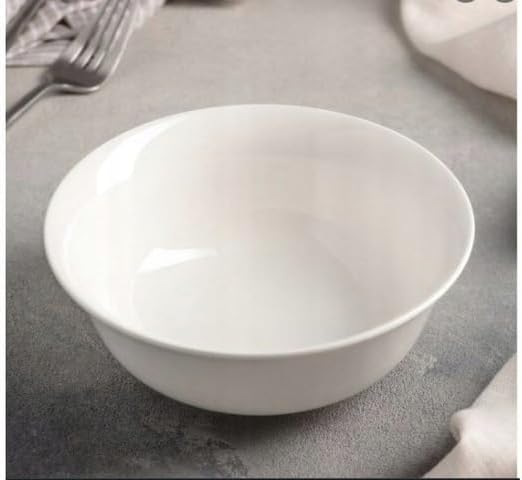 Wilmax Schale 700 ml 15 cm 2er-Set Weiß aus Porzellan