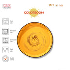 Wilmax Teller 28 cm Gelb aus Porzellan