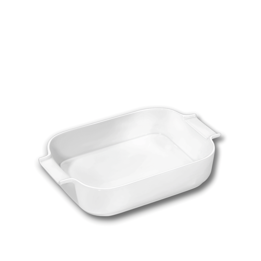 Wilmax Auflaufform mit Griffen 860 ml Porzellan Weiß WL-997018/A
