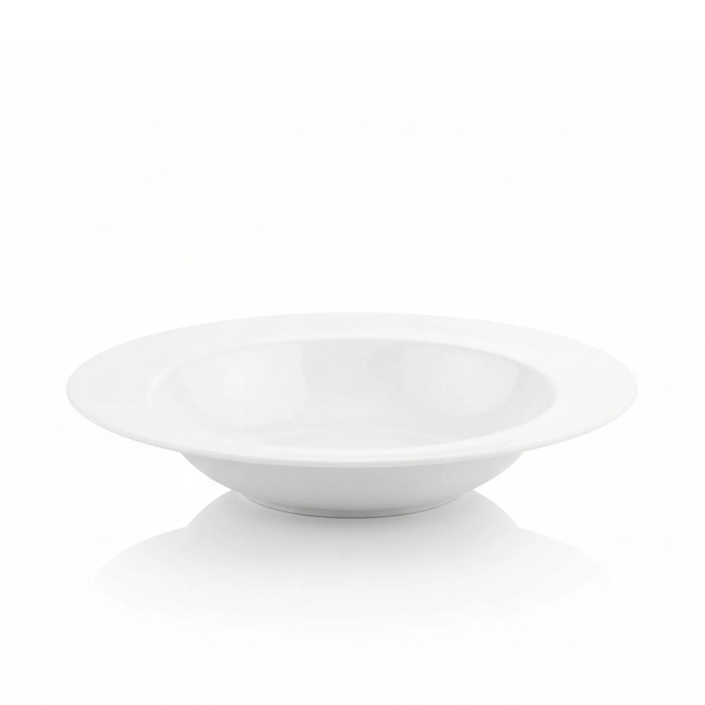 Wilmax Tiefer Teller 25,5 cm 600 ml Weiß aus Porzellan